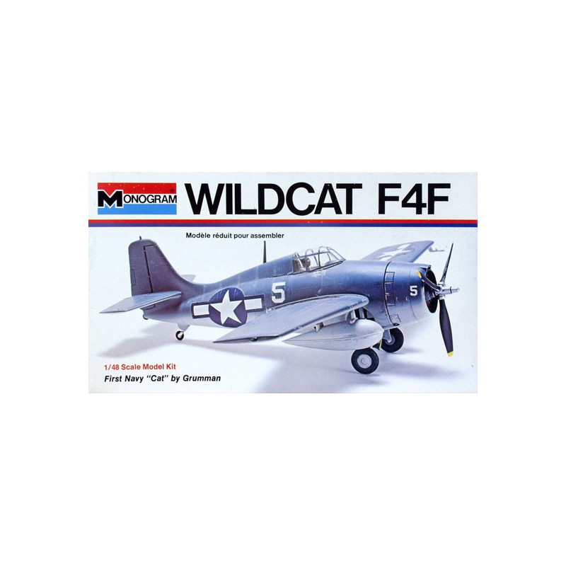 Wildcat F4F1/48 Kunststoffebene Modell | Scientific-MHD