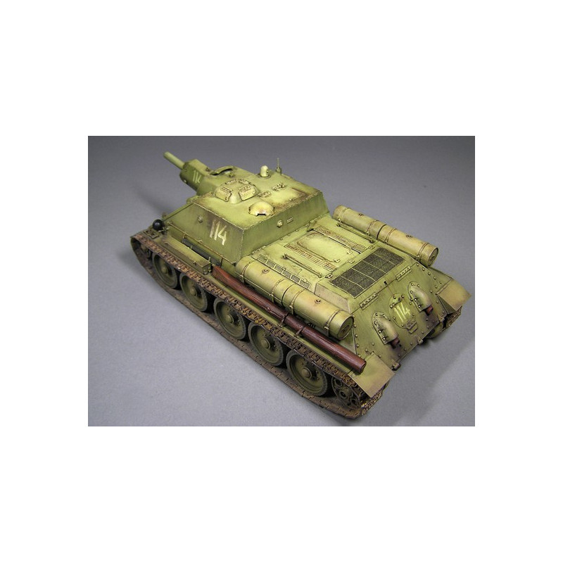 SU-122 Mid P. P. P. P. P. Plastikmodell + 1/35 Innenraum | Scientific-MHD