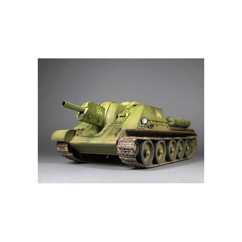 SU-122 Mid P. P. P. P. P. Plastikmodell + 1/35 Innenraum | Scientific-MHD