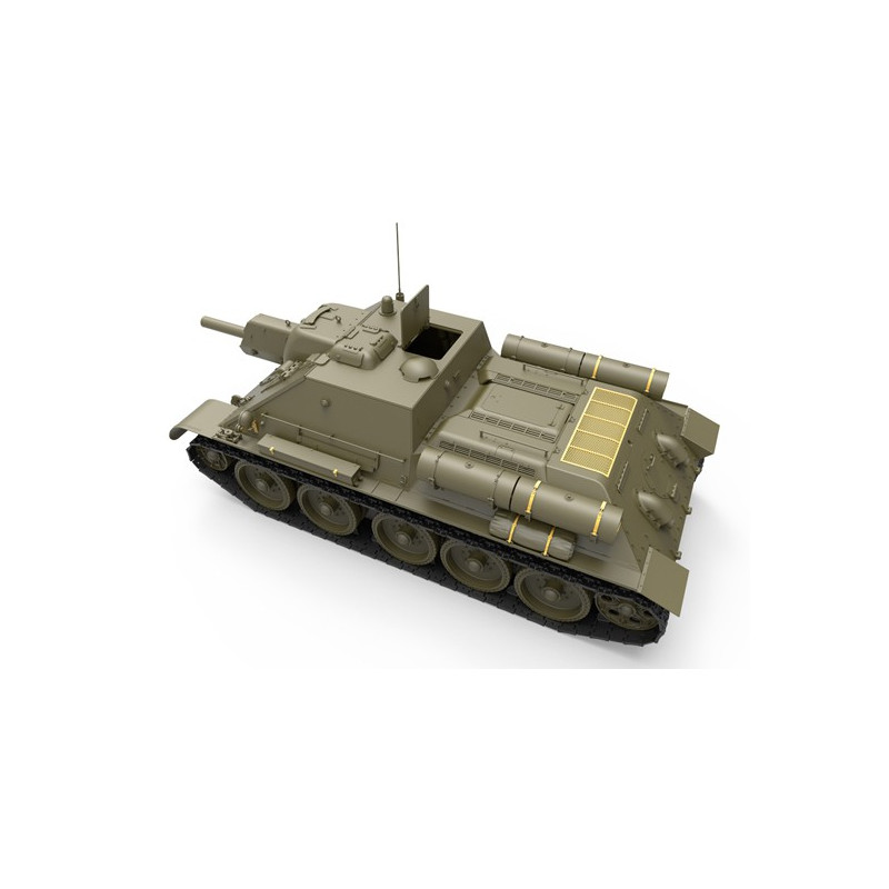 SU-122 Mid P. P. P. P. P. Plastikmodell + 1/35 Innenraum | Scientific-MHD