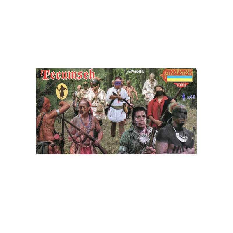 Tecumenseh Figur 1812 1/72 | Scientific-MHD