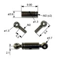 Eingebettetes Zubehör M2 x 10 mm Spanner (2 PCs) | Scientific-MHD