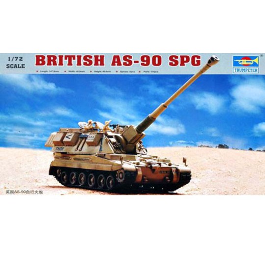British AS-90 SPG-Kunststofftankmodell British AS-90 SPG-Kunststofftankmodell | Scientific-MHD