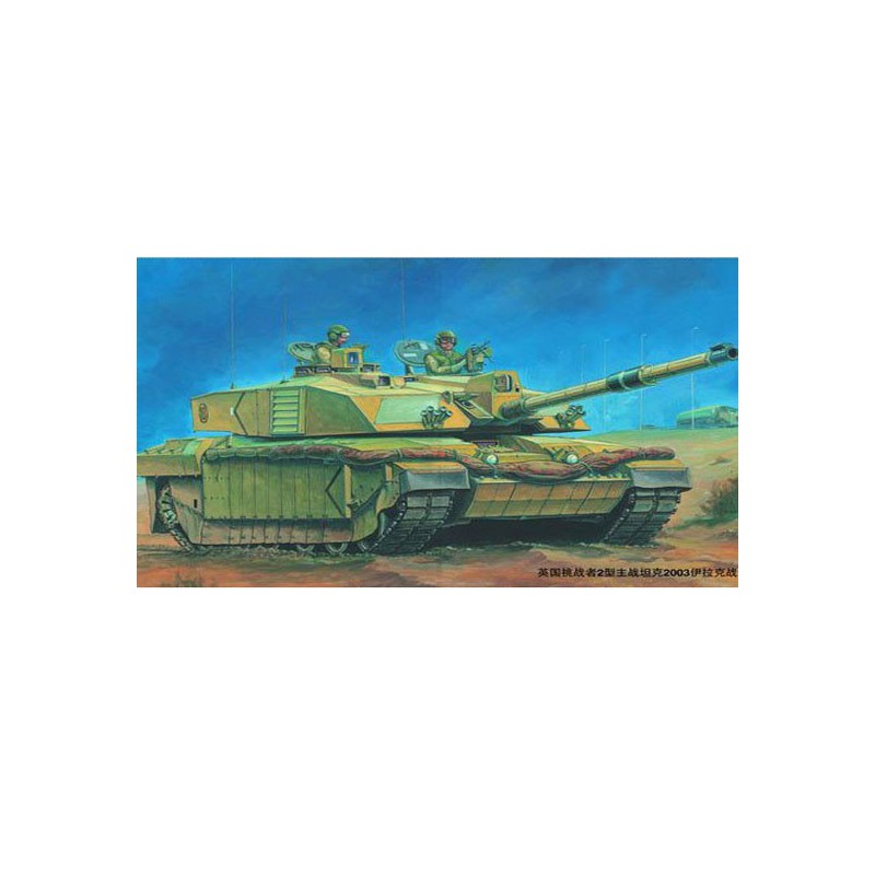 Challenger II MBT Basra 2003 Telic Plastikmodell | Scientific-MHD