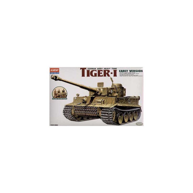 Tiger 1 Äußeres 1/35 Kunststoff -Kunststoffmodell | Scientific-MHD
