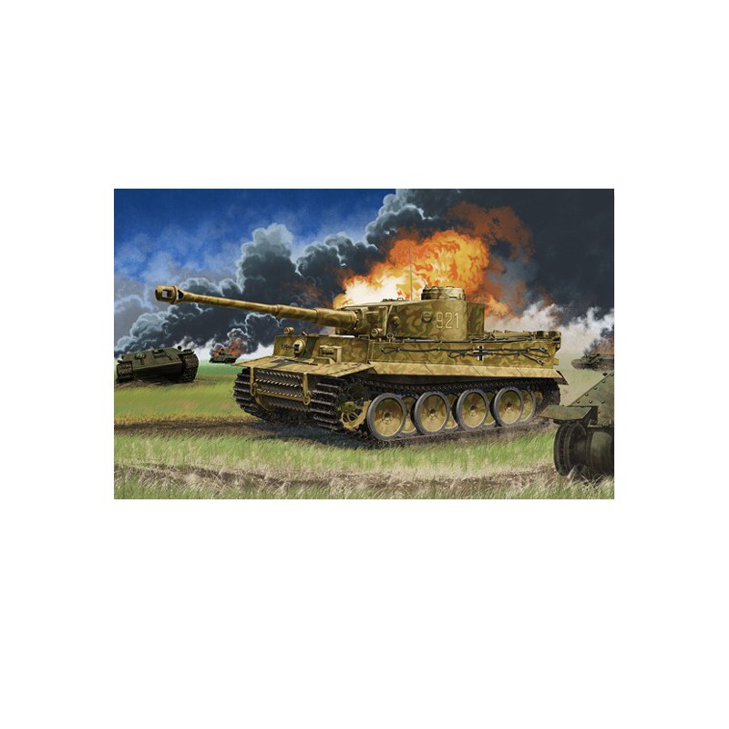 Tiger I betrieben Plastiktankmodell. Zitadelle 1/35 | Scientific-MHD