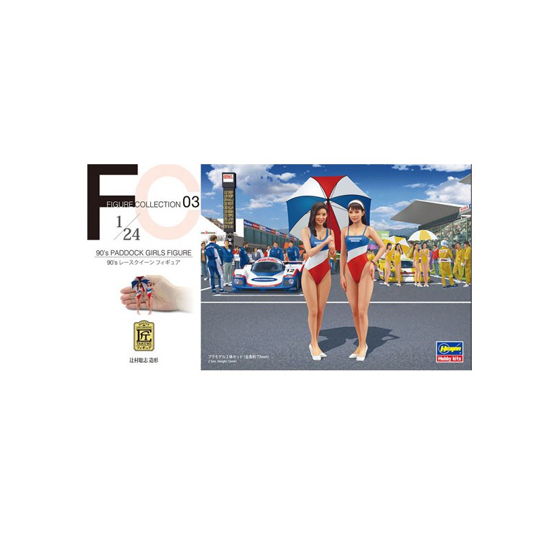 Paddock Girls 1/24 Paddock Girl Plastikmodell | Scientific-MHD