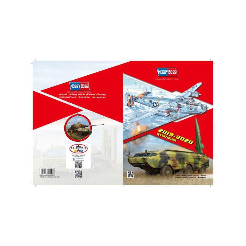 Kunststoffflugzeugmodell Katalog Hobby Boss 2019-20 | Scientific-MHD