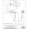 Eingebettete Zubehör Return BI-Jambes 9 bis 20 kg pneumatisch-at-6 1/5 | Scientific-MHD
