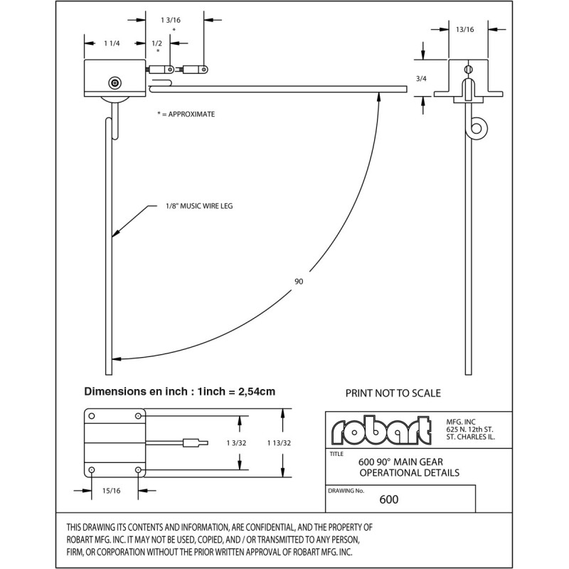 Eingebetteter Zubehör Returning Train Mechanics 2,5 bis 6,5 ccm - 90 ° | Scientific-MHD