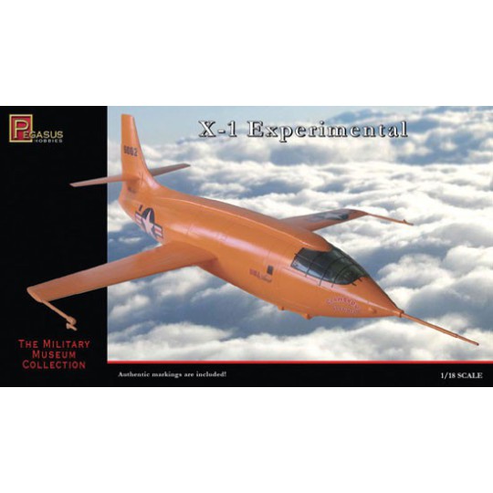 Bell X1 Überschallrakete 1/18 Plastikflugzeugmodell Bell X1 Überschallrakete 1/18 Plastikflugzeugmodell | Scientific-MHD