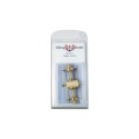 Messingverpackung hat sich in 80 x 35 mm Messing (1PC) | Scientific-MHD Messingverpackung hat sich in 80 x 35 mm Messing (1PC) | Scientific-MHD