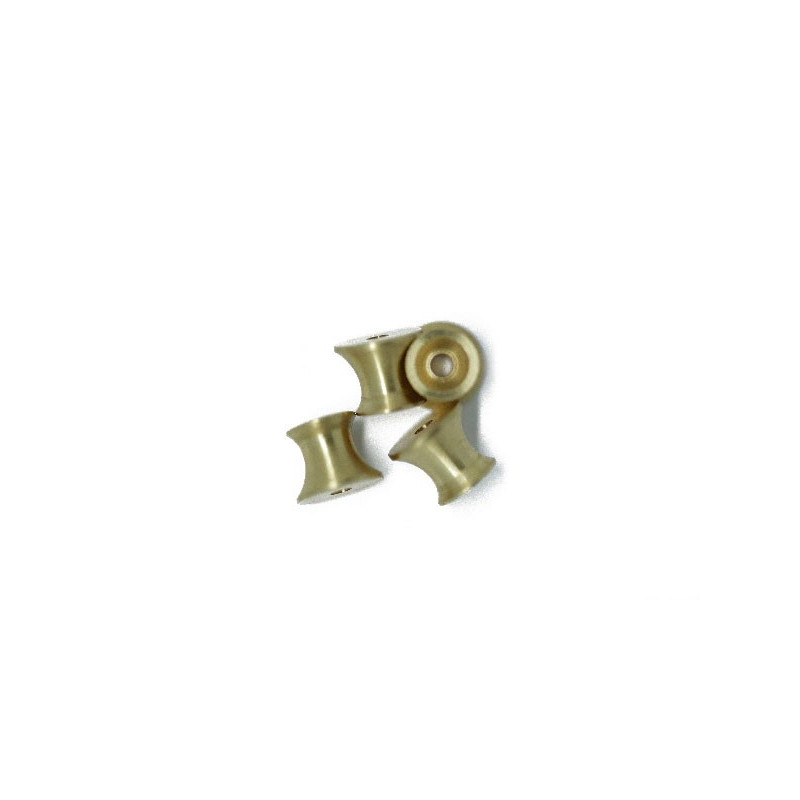 8x6,4 mm Messingverpackung (4pcs) | Scientific-MHD