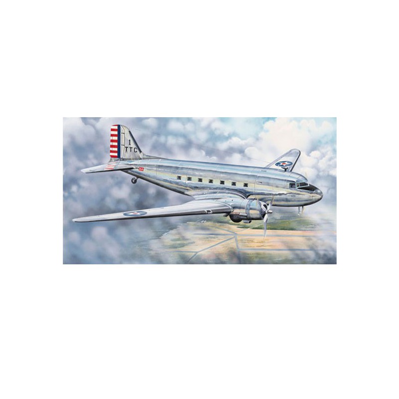 Kunststoffebene Modell C-48C SkyTrain | Scientific-MHD