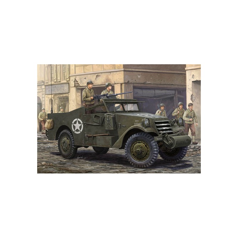 Kunststofftankmodell US M3A1 White Scout Car 1/35 | Scientific-MHD