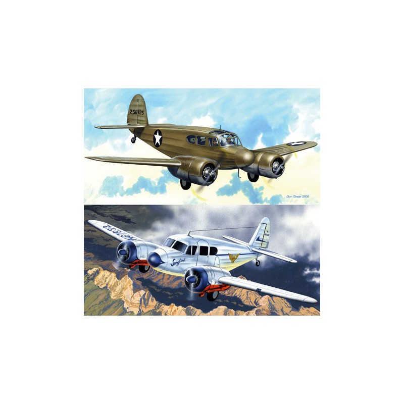 UC-78 Bamber 1/48 Plastikebene Modell | Scientific-MHD