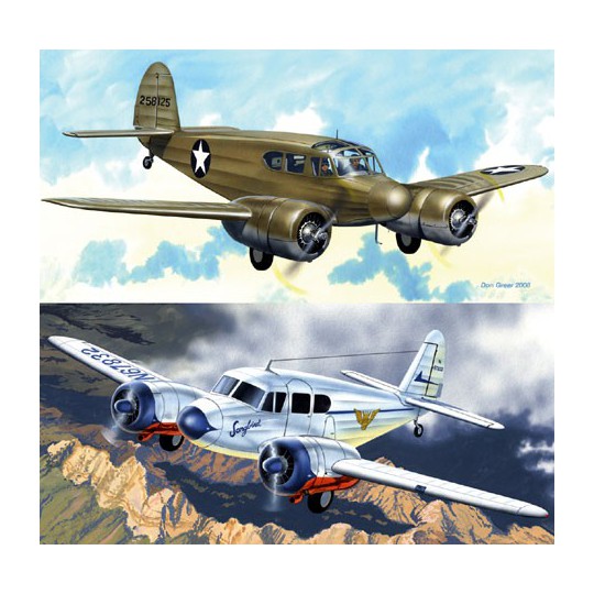 UC-78 Bamber 1/48 Plastikebene Modell UC-78 Bamber 1/48 Plastikebene Modell | Scientific-MHD