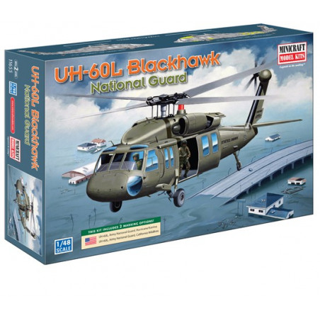 UH-60L Blackhawk 1/48 Plastikhubschraubermodell | Scientific-MHD
