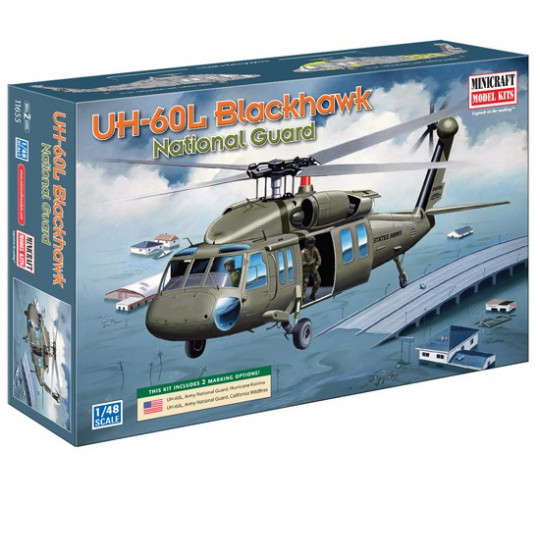 UH-60L Blackhawk 1/48 Plastikhubschraubermodell | Scientific-MHD