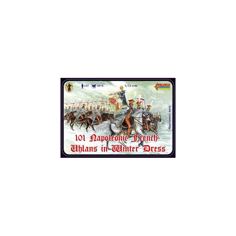 Französische Uhlans Figur im Winter 1/72 | Scientific-MHD