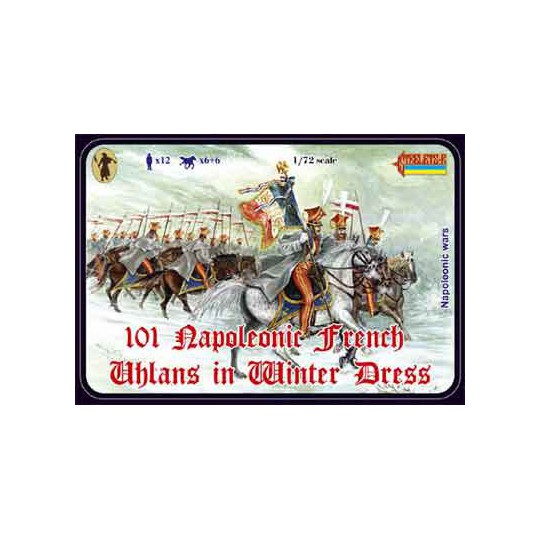 Französische Uhlans Figur im Winter 1/72 | Scientific-MHD