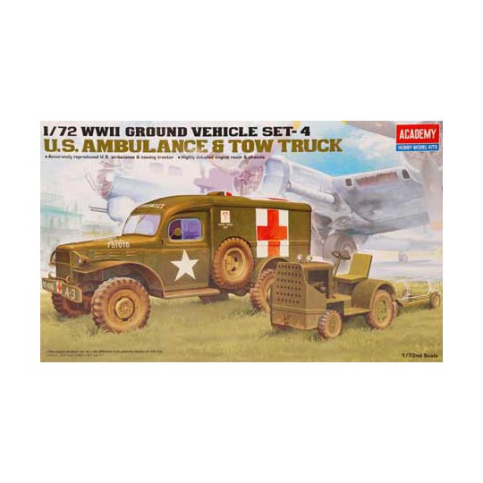 US Dodge & Tractor 1/72 Plastik -LKW -Modell US Dodge & Tractor 1/72 Plastik -LKW -Modell | Scientific-MHD