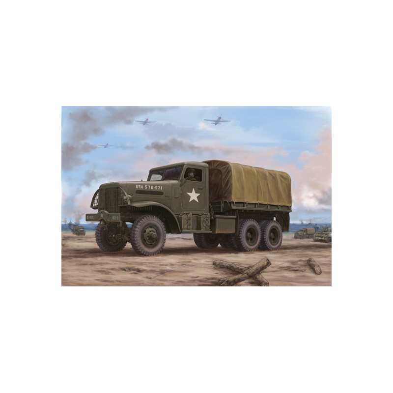 US -Plastiktankmodell 666 Hartes Top 1/35 Frachtfracht | Scientific-MHD