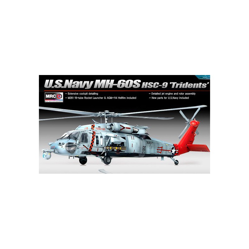 USN MH-60S1/35 Plastikhubschrauber-Kunststoffmodell | Scientific-MHD