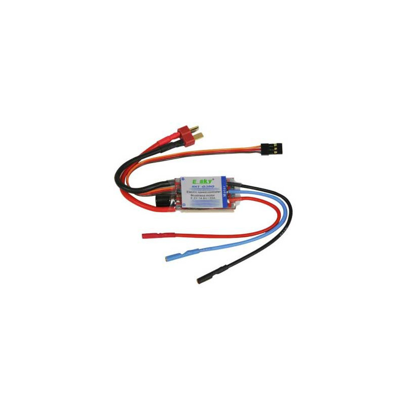 Funk -kontrollierter Elektromotor bürstenloser 25A -Variator | Scientific-MHD