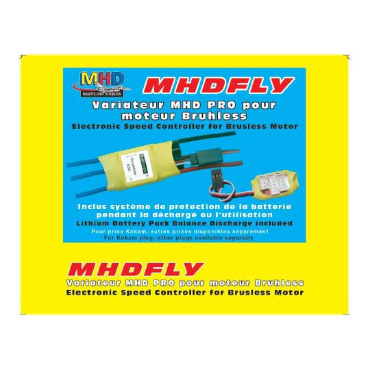 Radio -kontrollierte Elektromotor bürstenlose Pro 25A -Variator | Scientific-MHD