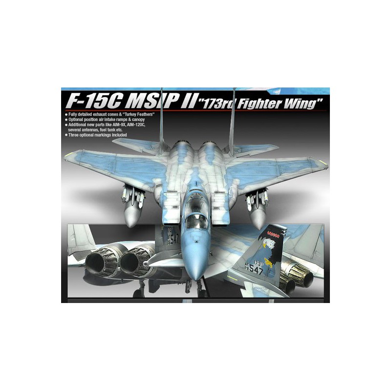 F-15C MSIP II 1/72 Kunststoffebene Modell | Scientific-MHD