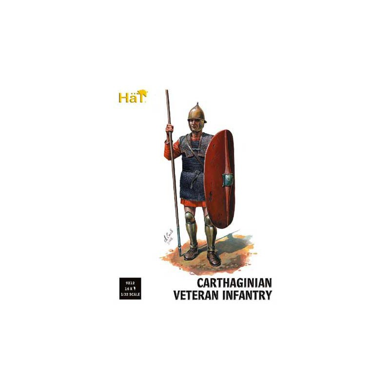 Karthagische Veteranen 1/32 Figurin | Scientific-MHD