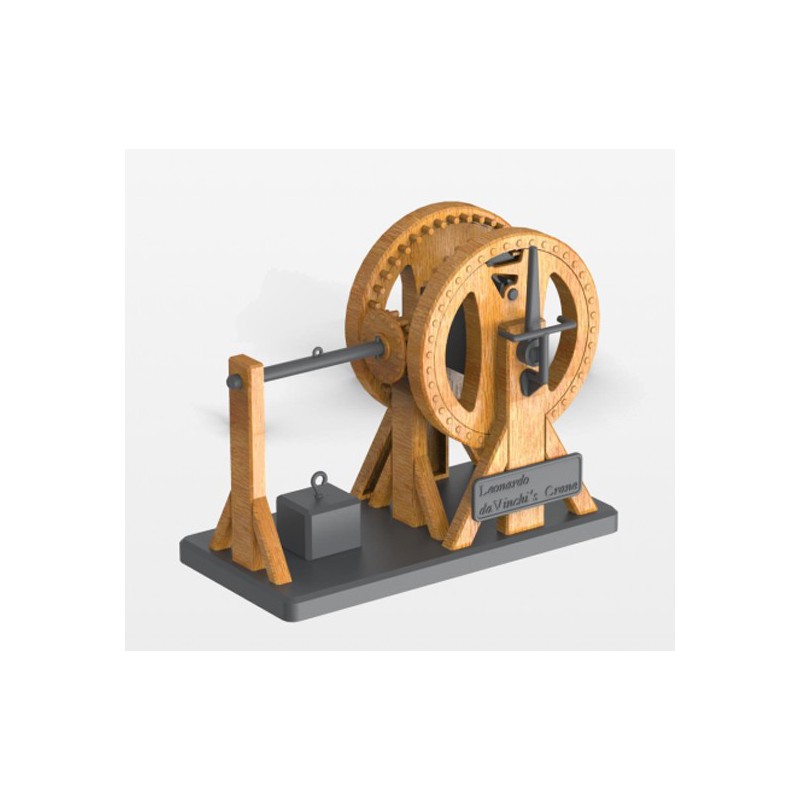 Pädagogisches Kunststoffmodell da Vinci Hebelkran Hebelkran | Scientific-MHD