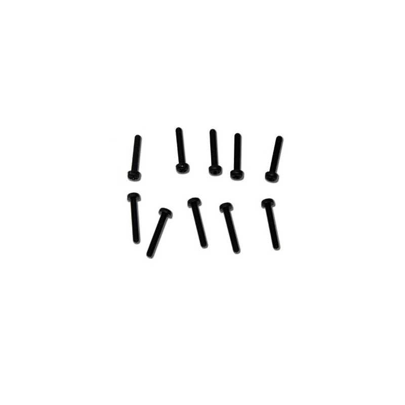 TC Nylon Black M3x20 Schrauben (10 Stcs) | Scientific-MHD