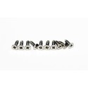 Visserie -Schraube Tole Edelstahl Voller Kopf Pozi M2.2x6.5 (10 Stcs) | Scientific-MHD Visserie -Schraube Tole Edelstahl Voller Kopf Pozi M2.2x6.5 (10 Stcs) | Scientific-MHD