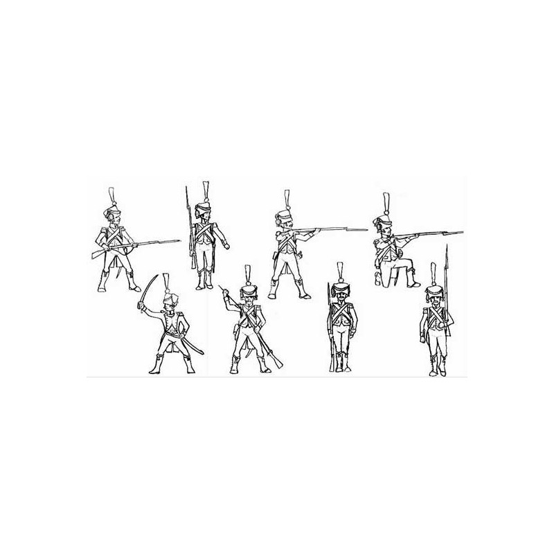 Französische Voltigneure 1/72 Figurin | Scientific-MHD