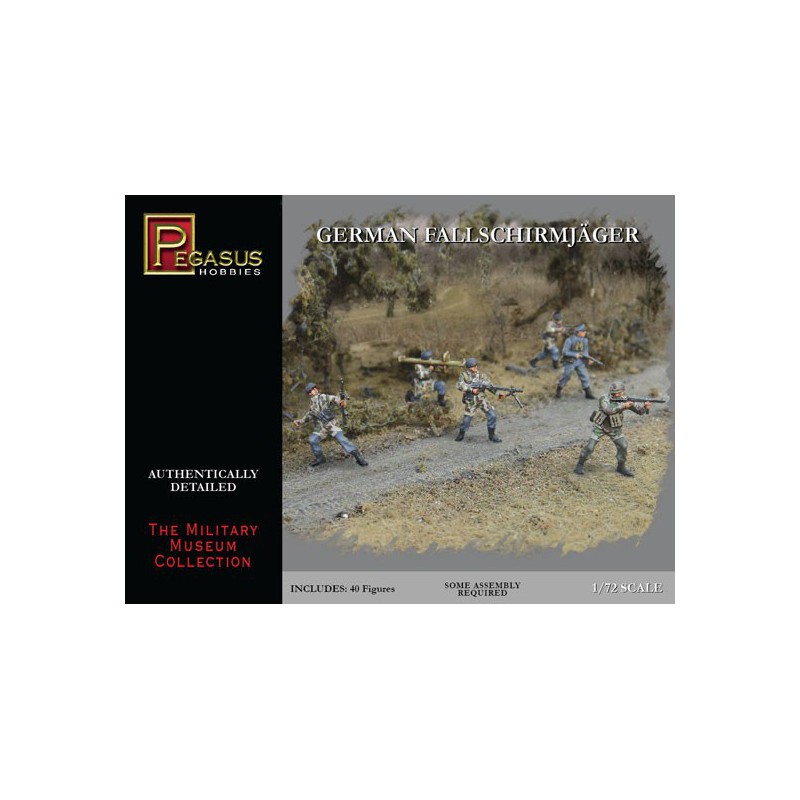 WWII FALLSCHIRJAGER 1/72 Figur | Scientific-MHD
