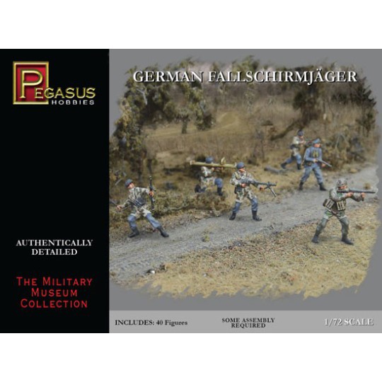 WWII FALLSCHIRJAGER 1/72 Figur WWII FALLSCHIRJAGER 1/72 Figur | Scientific-MHD
