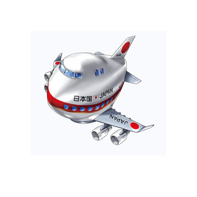 Kunststoffebene Modell B747-400 Eierebene | Scientific-MHD