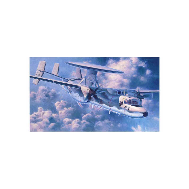 Kunststoffflugzeugmodell E-2C Hawkeye J.A.S.D.F. 1/72 | Scientific-MHD