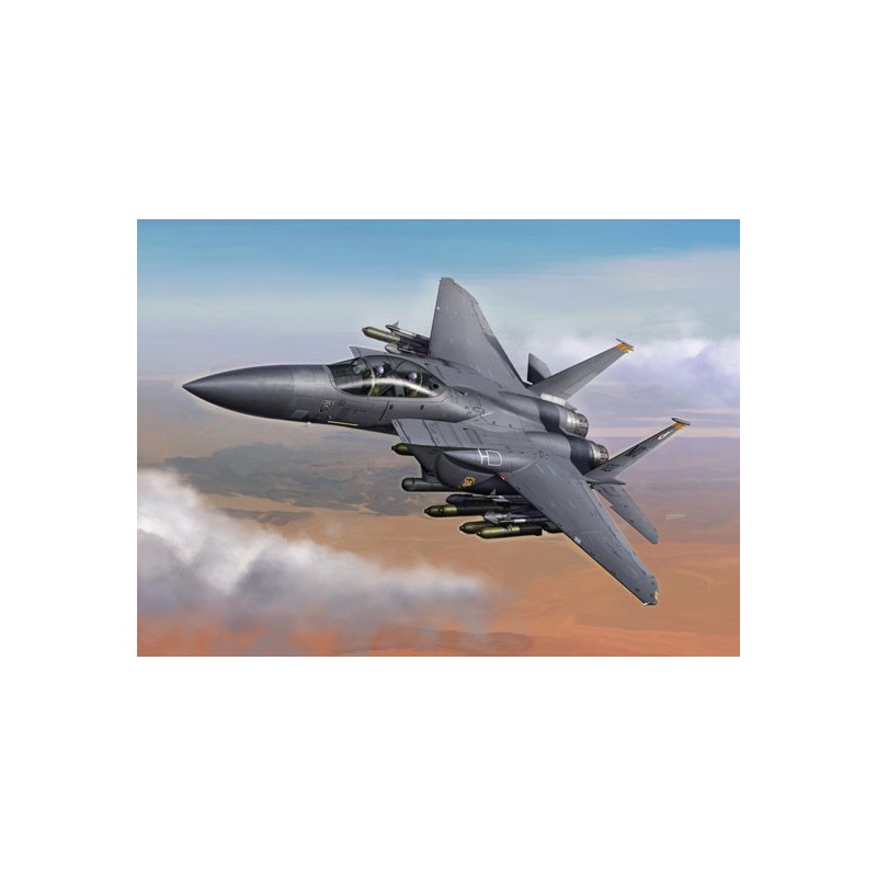F-15E Kunststoffflugzeugmodell Strike Eagle 1/72 | Scientific-MHD