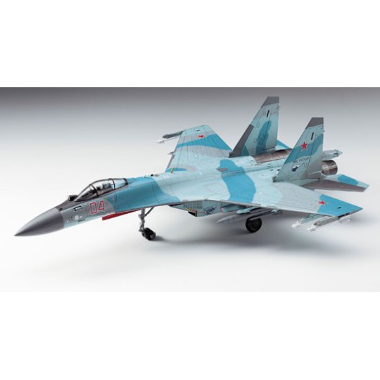SU-35S Flanker 1/72 Plastikebene Modell | Scientific-MHD