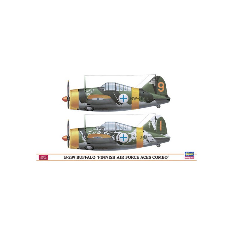 Kunststoffflugzeugmodell Combo B-239 Buffalo Finnisch AF | Scientific-MHD