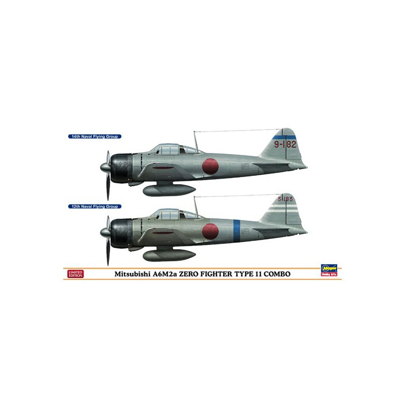Kunststoff -Kunststoffmodell Combo A6M2A Null 1/72 | Scientific-MHD