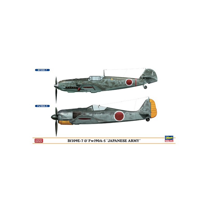 BF109 E-7 Plastikebene Modell + FW190A-5 1/72 | Scientific-MHD