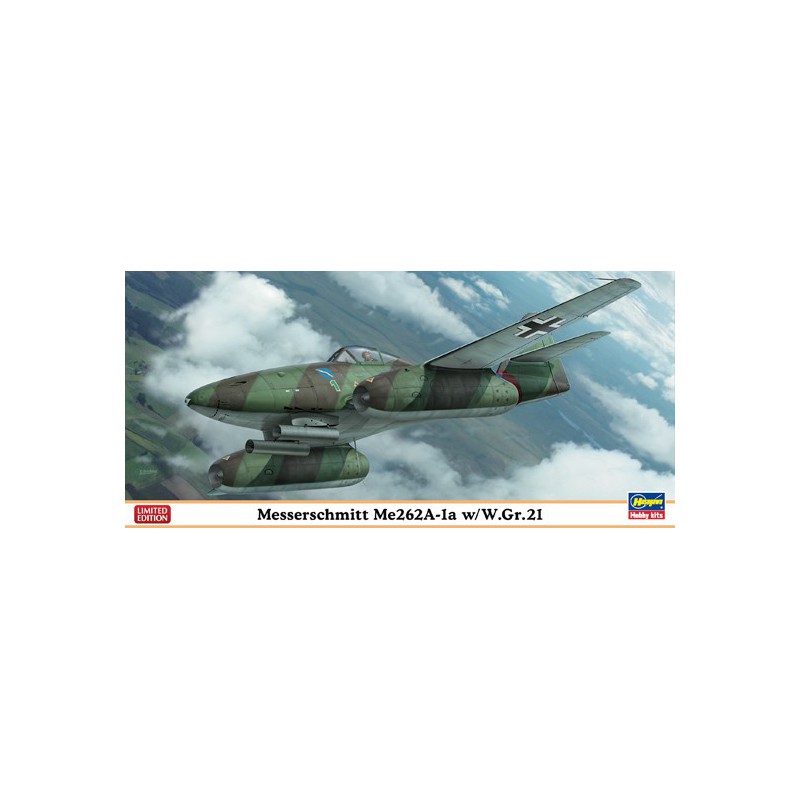 ME262A-1A Plastikflugzeugmodell mit W.Gr.211/72 | Scientific-MHD