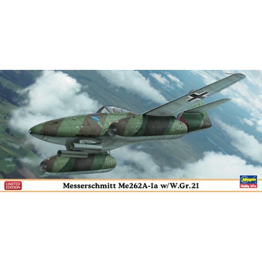 ME262A-1A Plastikflugzeugmodell mit W.Gr.211/72 ME262A-1A Plastikflugzeugmodell mit W.Gr.211/72 | Scientific-MHD