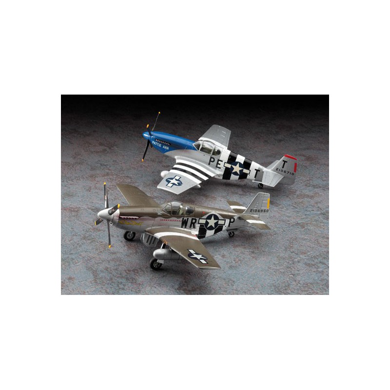Plastikflugzeugmodell Combo P-51B D Tag 1/72 | Scientific-MHD
