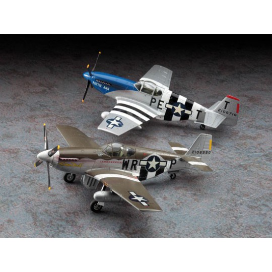 Plastikflugzeugmodell Combo P-51B D Tag 1/72 Plastikflugzeugmodell Combo P-51B D Tag 1/72 | Scientific-MHD
