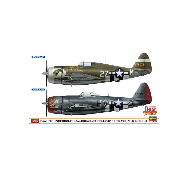 Plastikebene Modell Combo P-47D Overlord 1/72 | Scientific-MHD